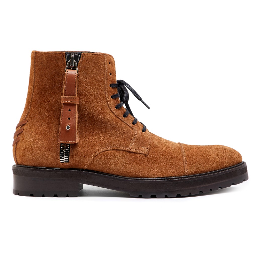 Snowdon Military Camel Suede 1