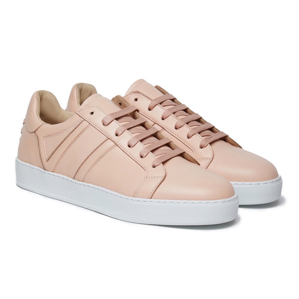 Sneakers Pink Leather F