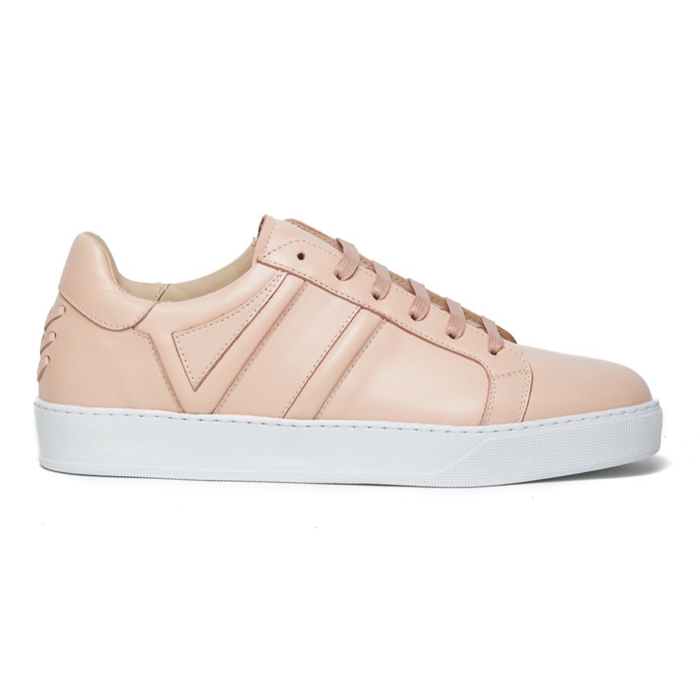 Sneakers Pink Leather S