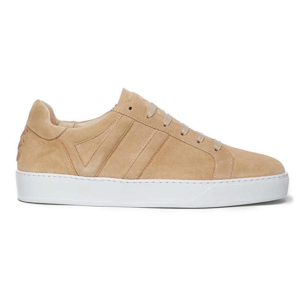 Sneakers Suede Beige S